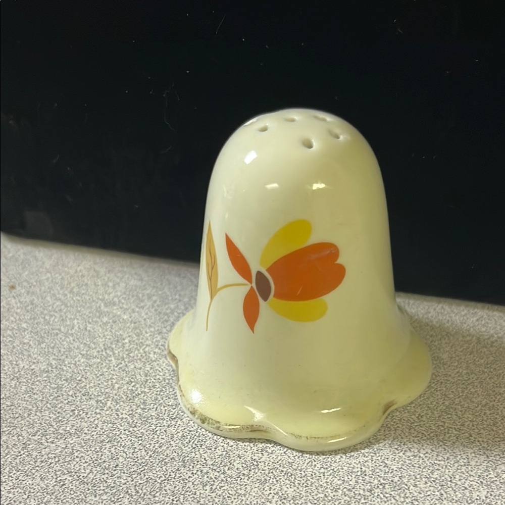 Vintage Hall Salt or Pepper Shaker Autumn Leaf Jewel Tea Company Replacement